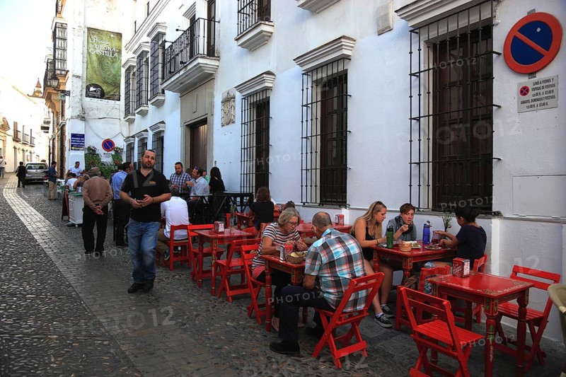 Arcos de la Frontera in the province of Cadiz