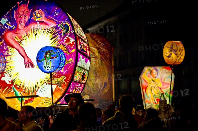 Lanterns at the Morgenstraich