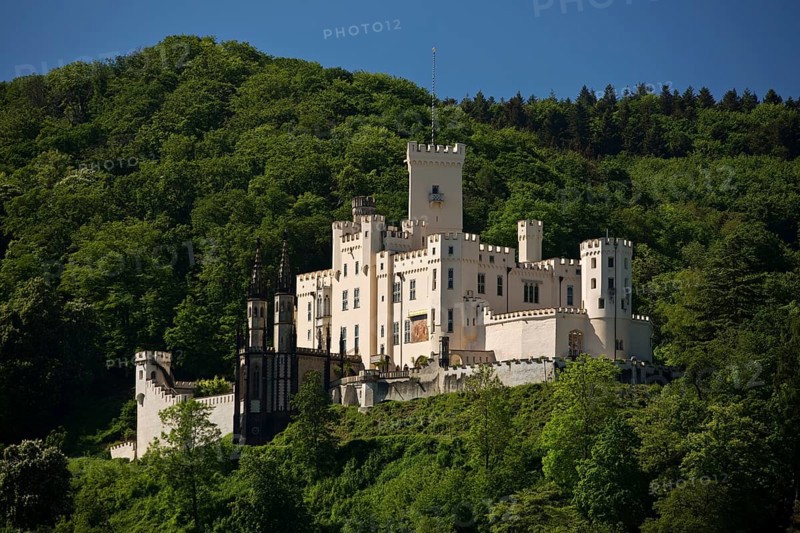 Neo-Gothic Stolzenfels Castle