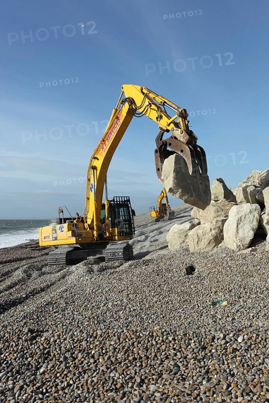 Repair of sea defences