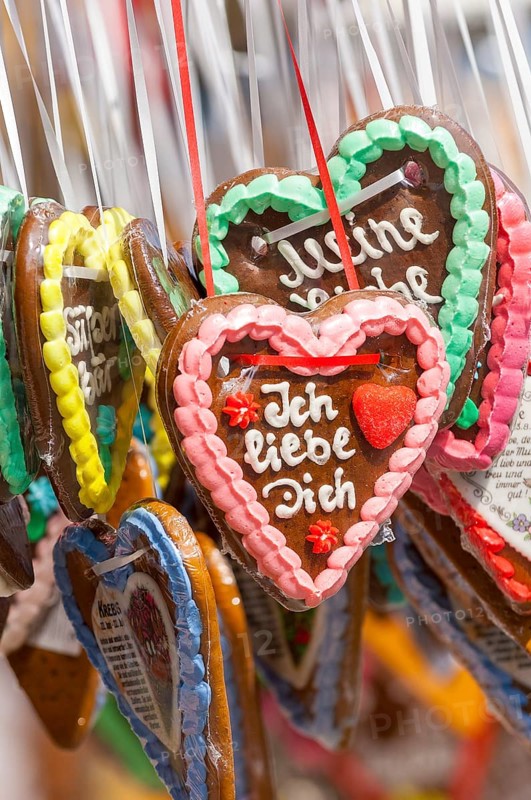 Gingerbread hearts