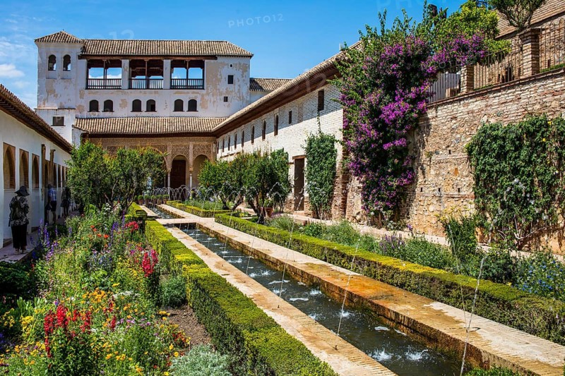 Courtyard of the irrigation canal