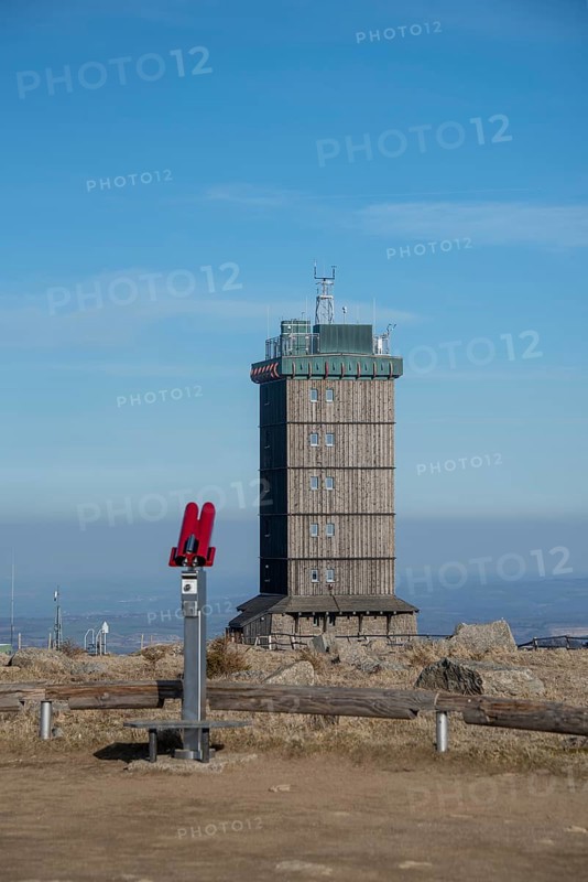 Wetterstation auf dem Brocken