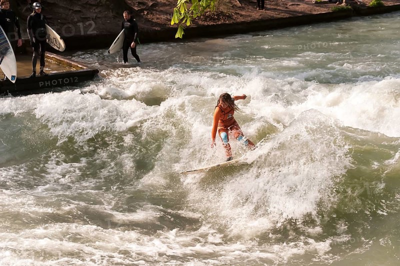 Surfer in the Eisbach
