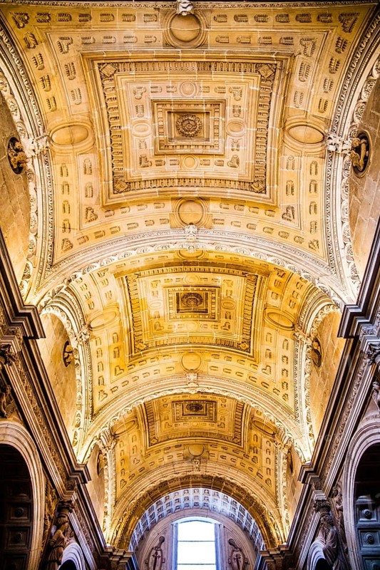 Ceiling of the Sacristy of San Salvador