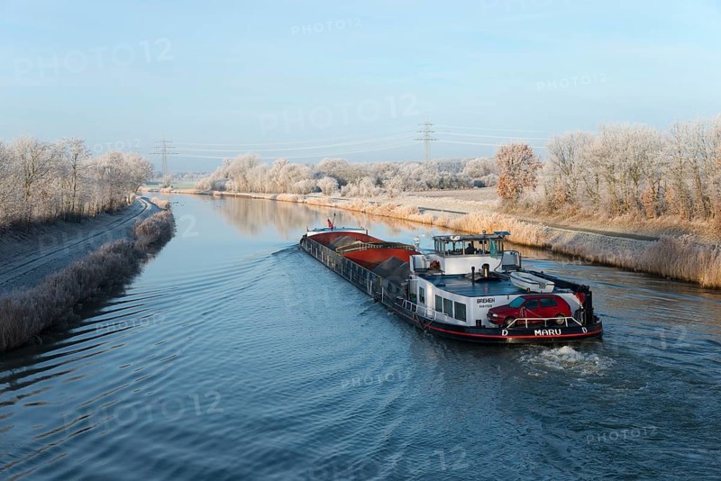 Ship on the Mittelland Canal