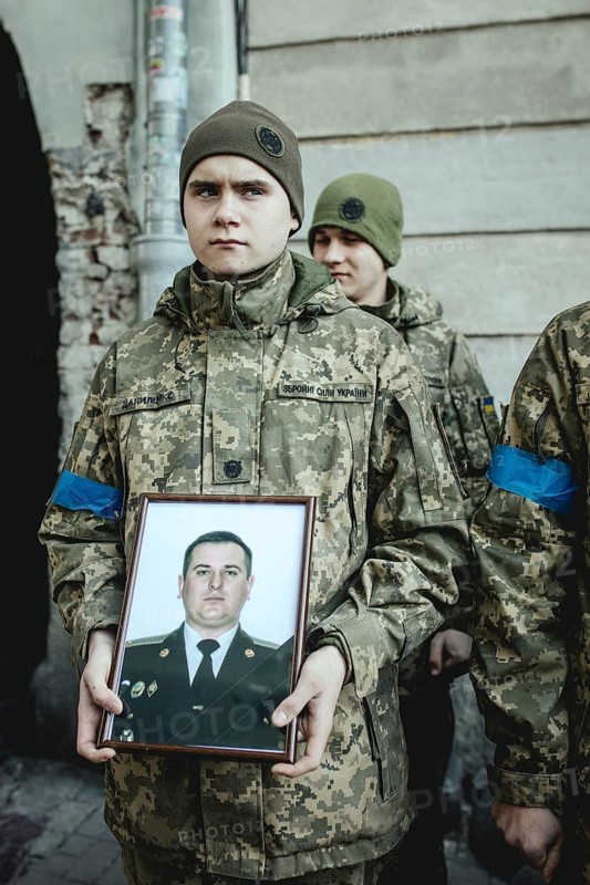 Burial of Oleg Yashchishin