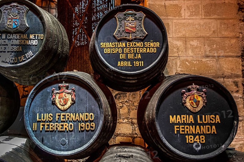 Historical Sherry Casks of Spanish Kings