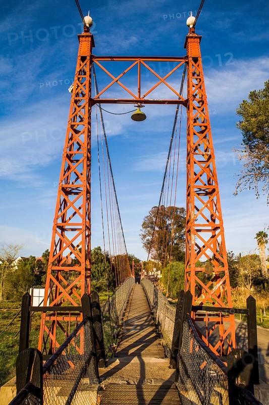 Langenhoven Suspension Bridge