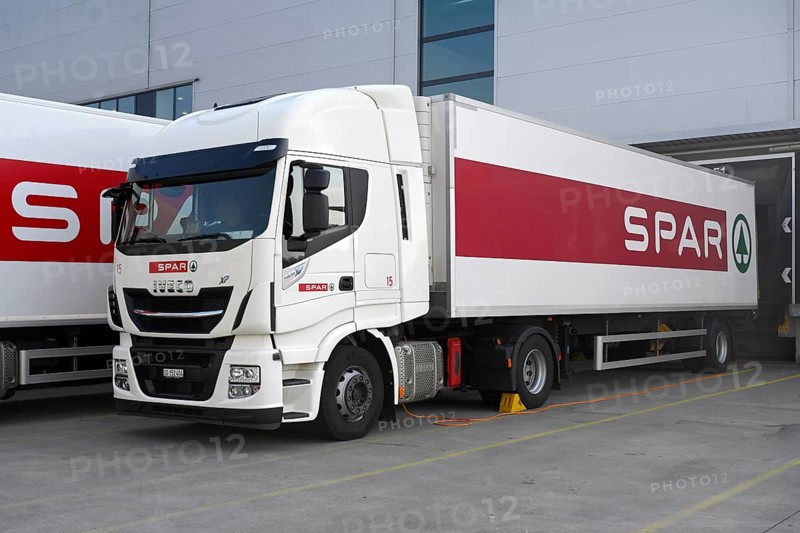 Lastwagen Spar Gruppe