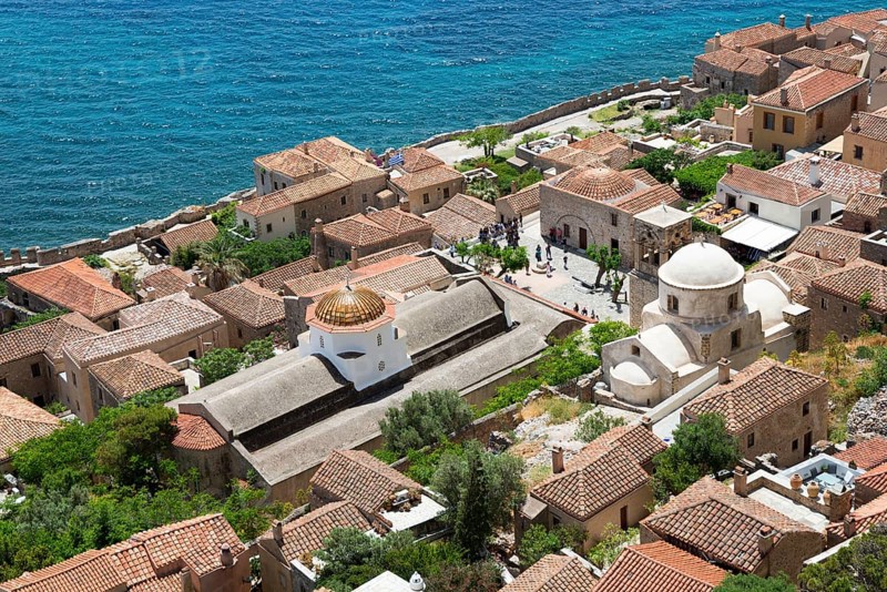 View from Upper Town to Lower Town