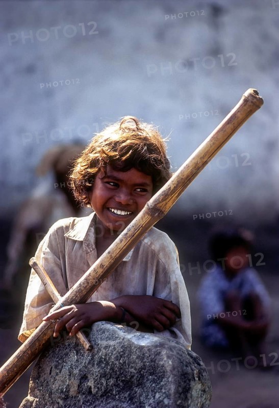 Tribal boy in Balle