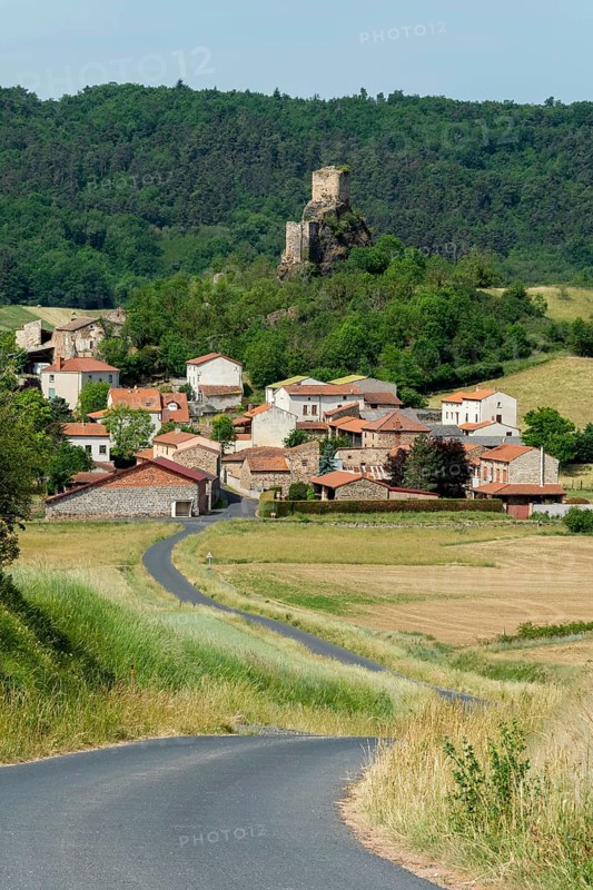 Laroche-Faugere castle. Â Bournoncle Saint Pierre near Brioude city