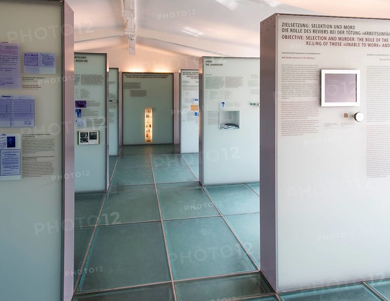 Exhibition in barracks of the infirmary