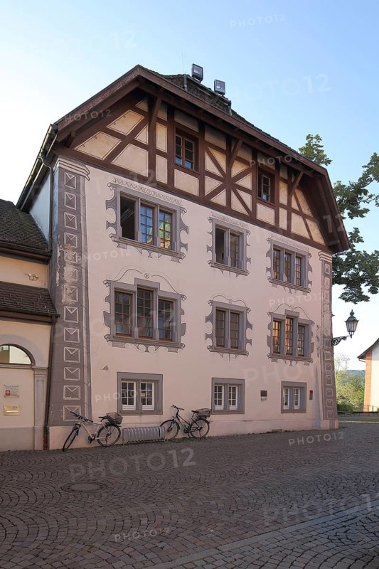 Historic half-timbered house Alter Hof in Bad Saeckingen