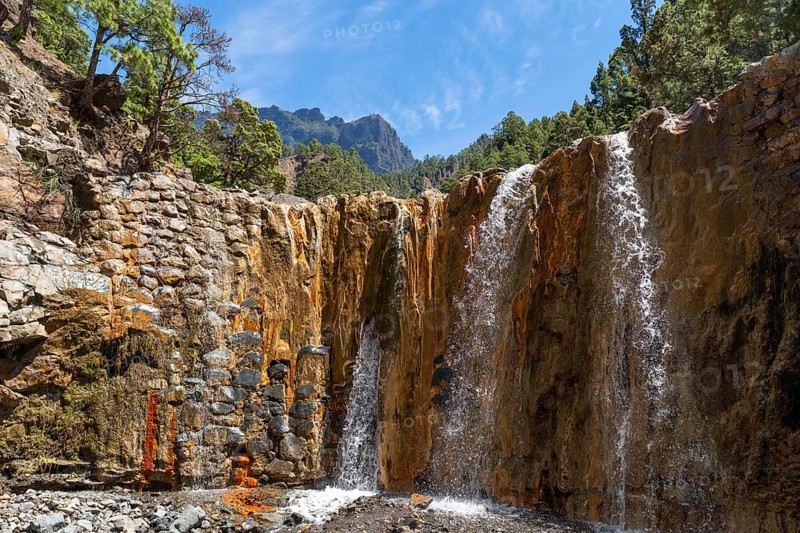Cascada de Colores waterfall