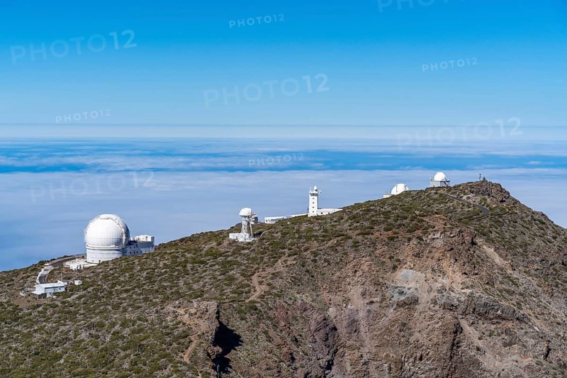 Observatories for stargazing on the summit of Roque de los Muchachos