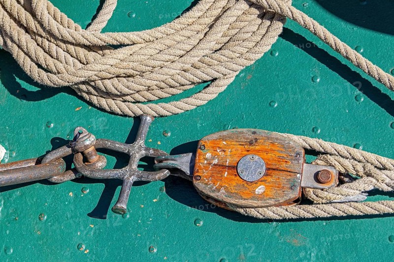 Rope and block