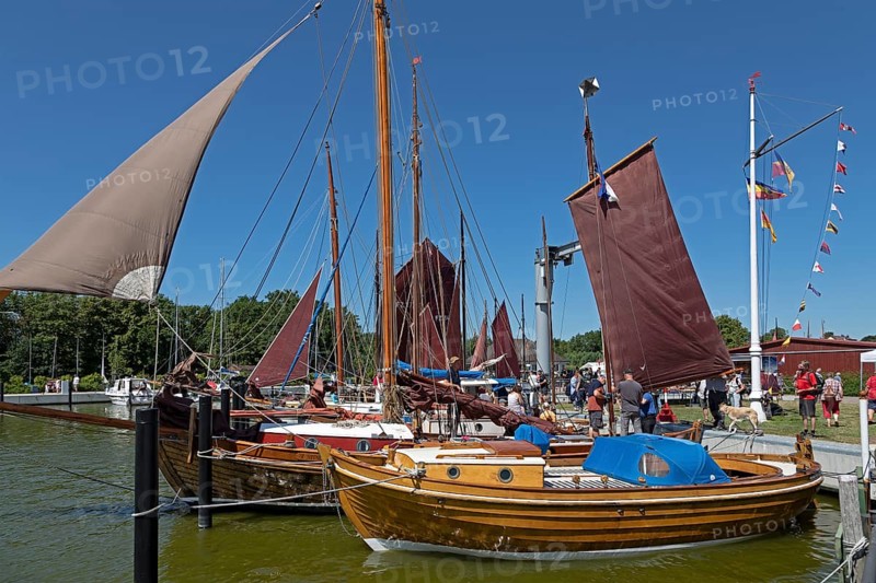 Zeesboote in the harbour