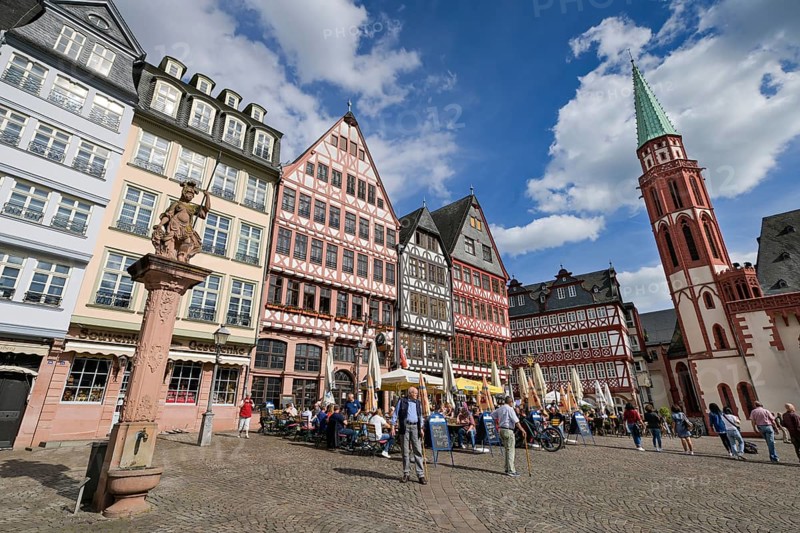 Half-timbered houses
