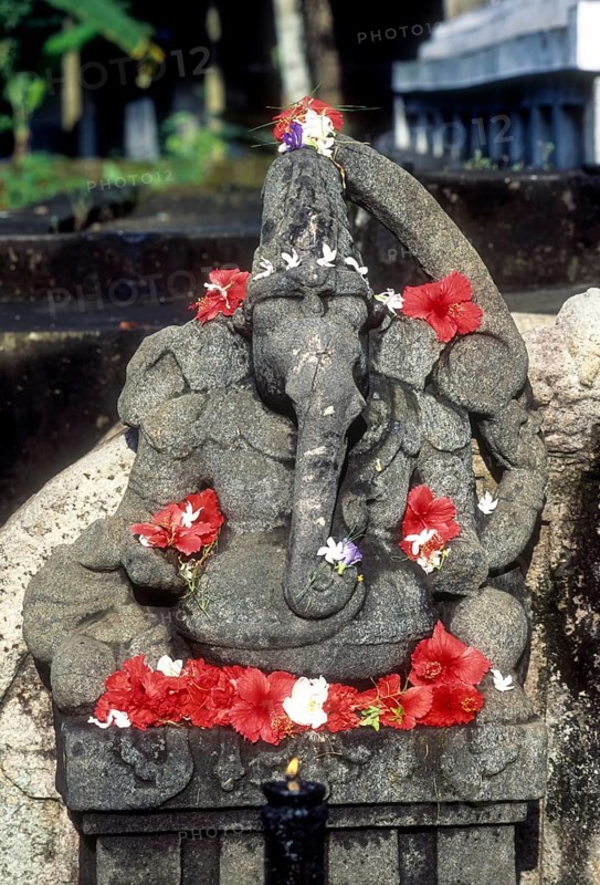 Ganesha in Keezthali Siva temple in Kodungallur