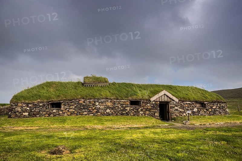 Reconstructed Viking Longhouse
