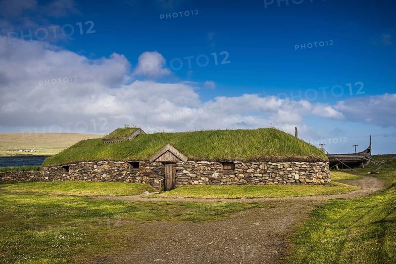 Reconstructed Viking Longhouse