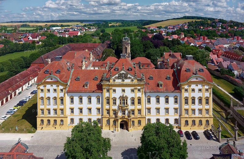 Aerial view from the south