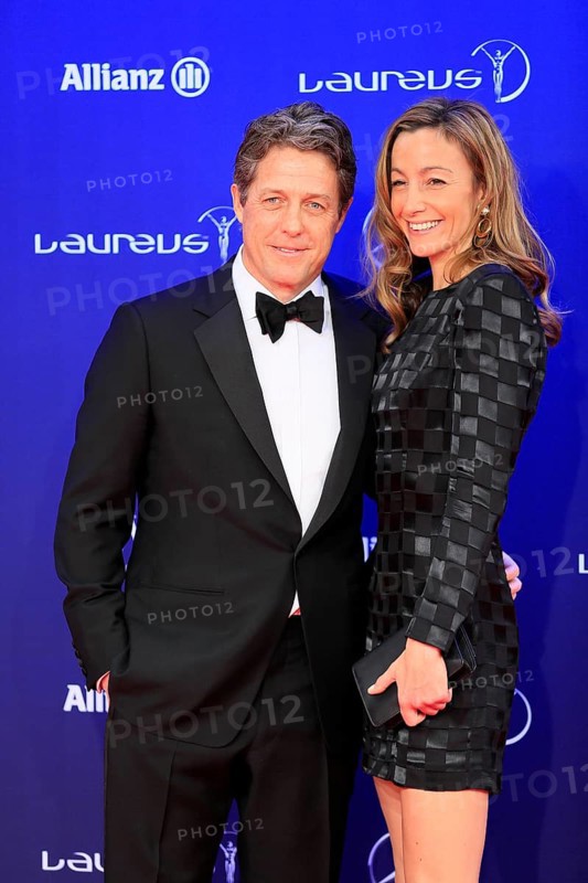 Hugh Grant and Anna Eberstein