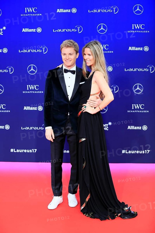 Formula 1 World Champion Nico Rosberg with woman Vivian Sibold