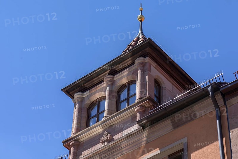 Historic roof extension of a residential house