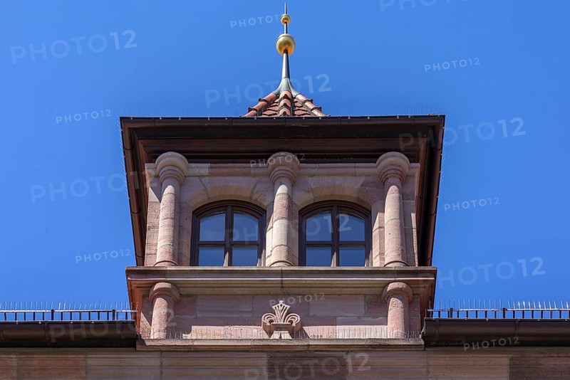 Historic roof extension of a residential house