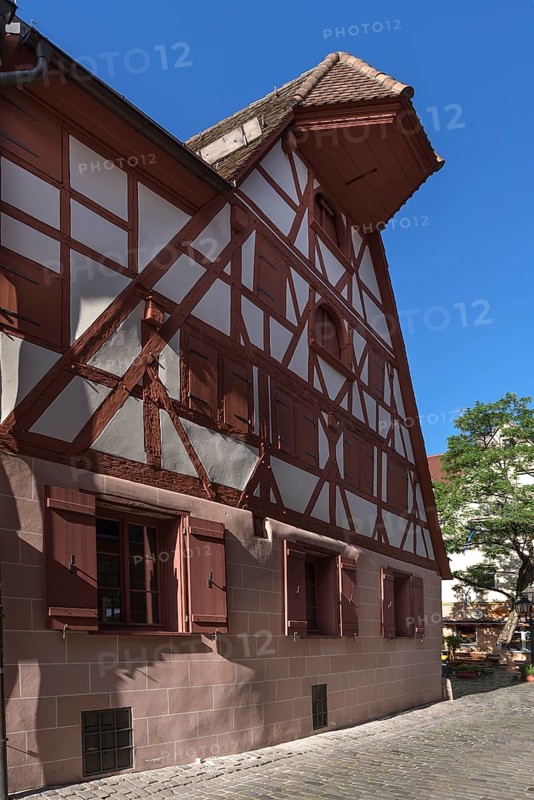 Historic half-timbered house