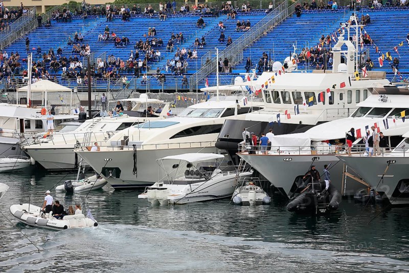 Yachts at Port Hercule