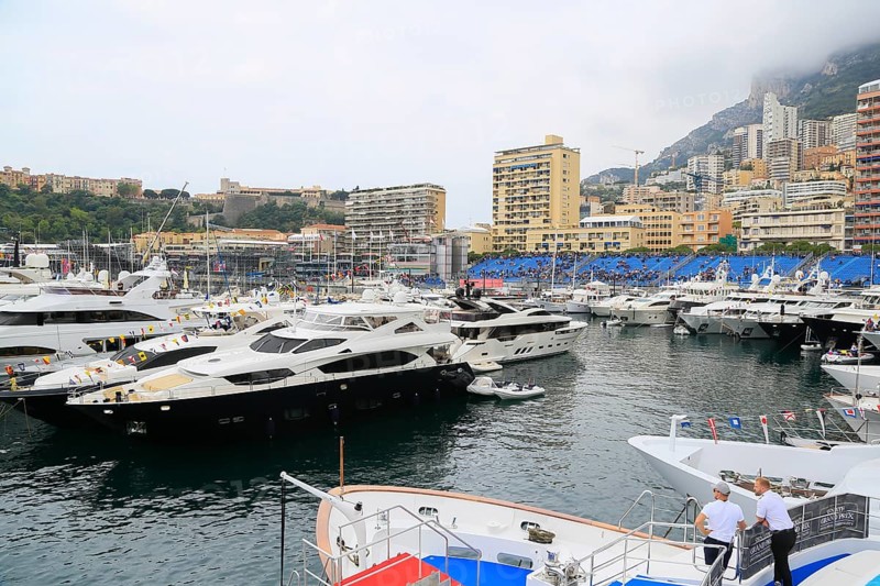 Yachts at Port Hercule