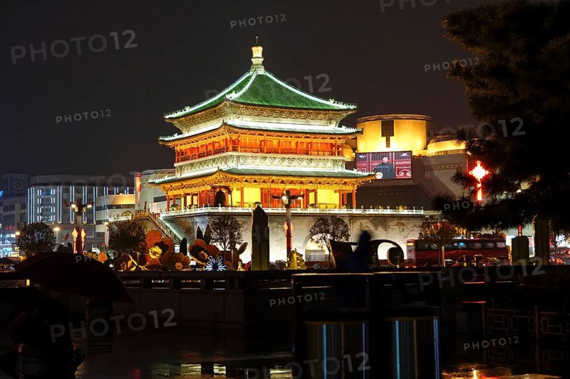 Illuminated Bell Tower