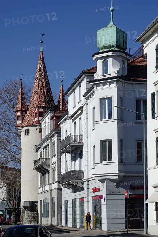 Zeppelinstrasse with thief tower