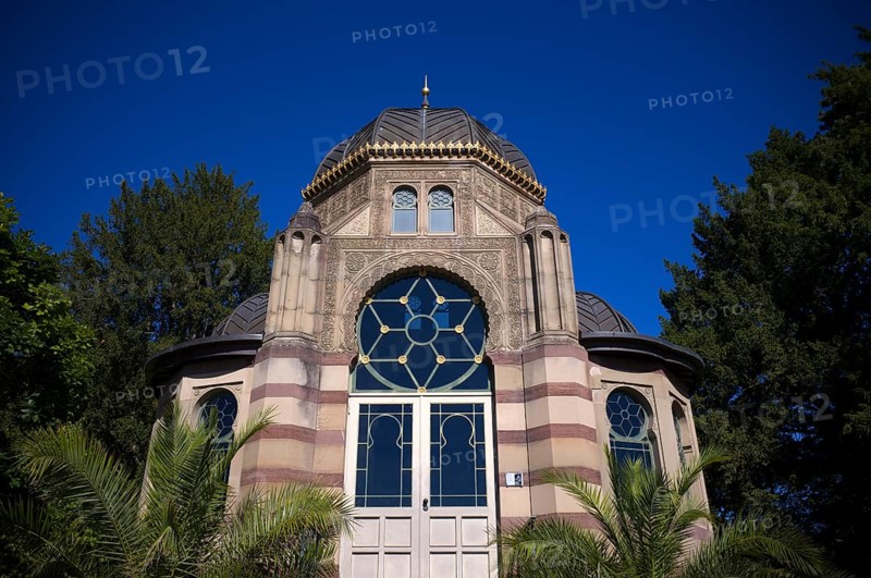 Pavilion Belvedere in Moorish style