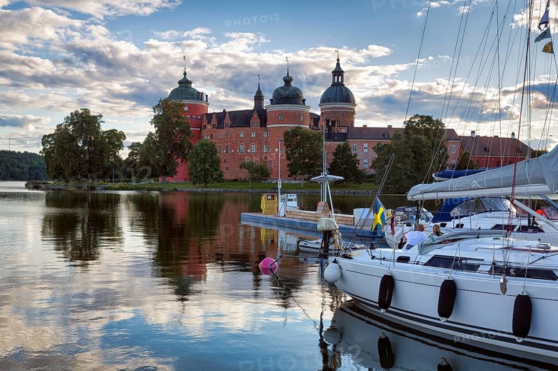 Boat in marina