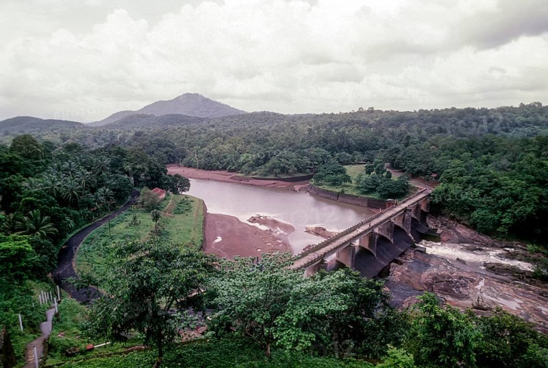 Kallada dam in Urukunnu between Thenmala near Kollam