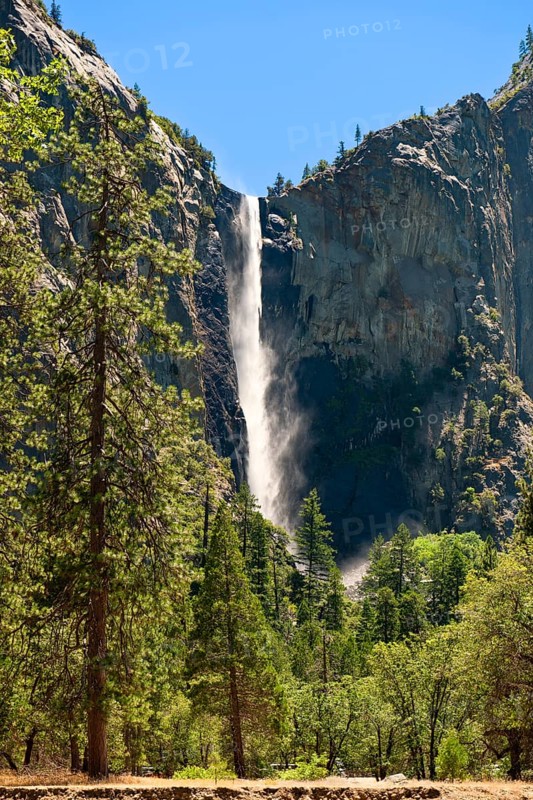 Bridalveil Fall in Yosemite National Park