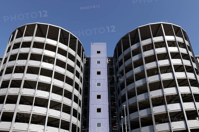 Modern multi-storey car park