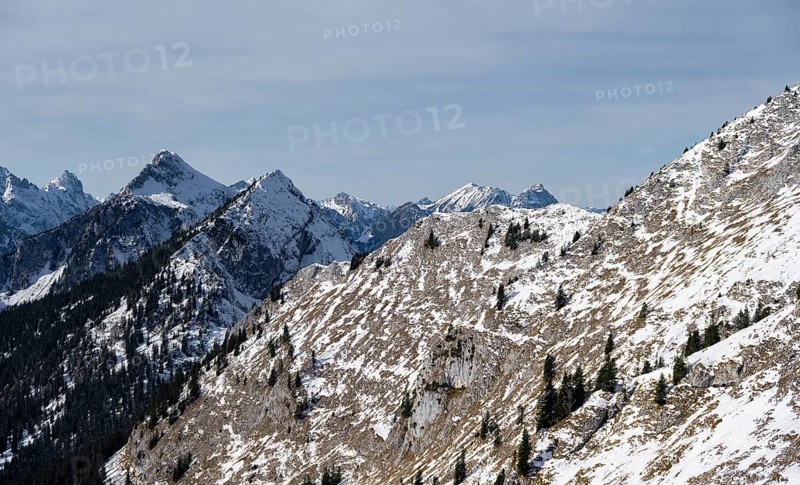 Lonely mountain valley