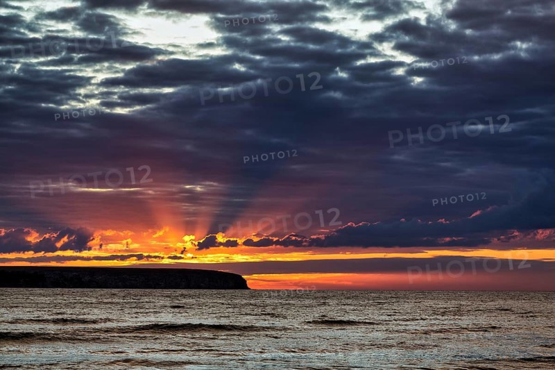 Silhouette of the island Lilla Karlsoe