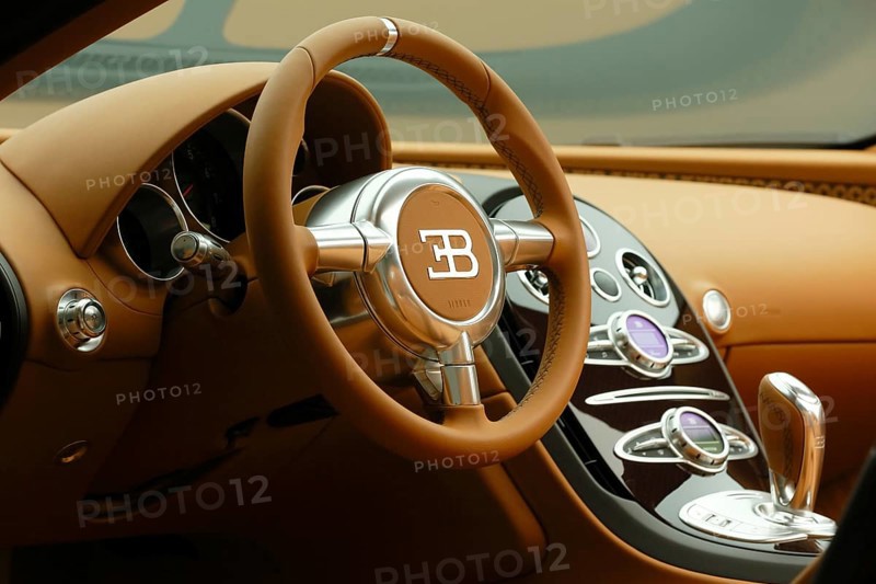 Sports car special model Rembrandt Bugatti from the series Les Legendes de Bugatti. The model