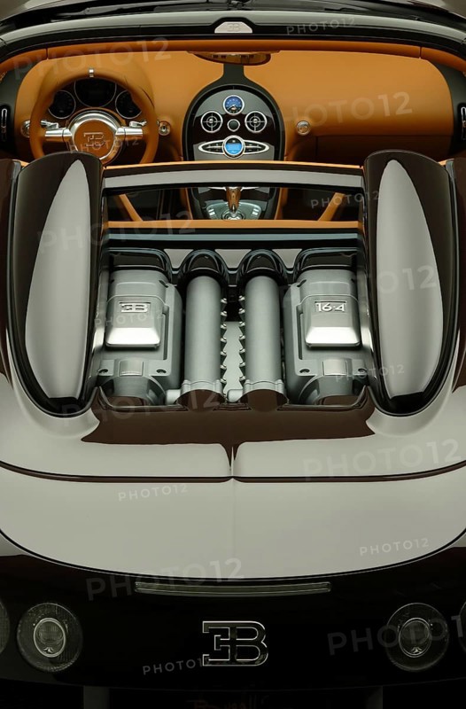 Sports car special model Rembrandt Bugatti from the series Les Legendes de Bugatti. The model