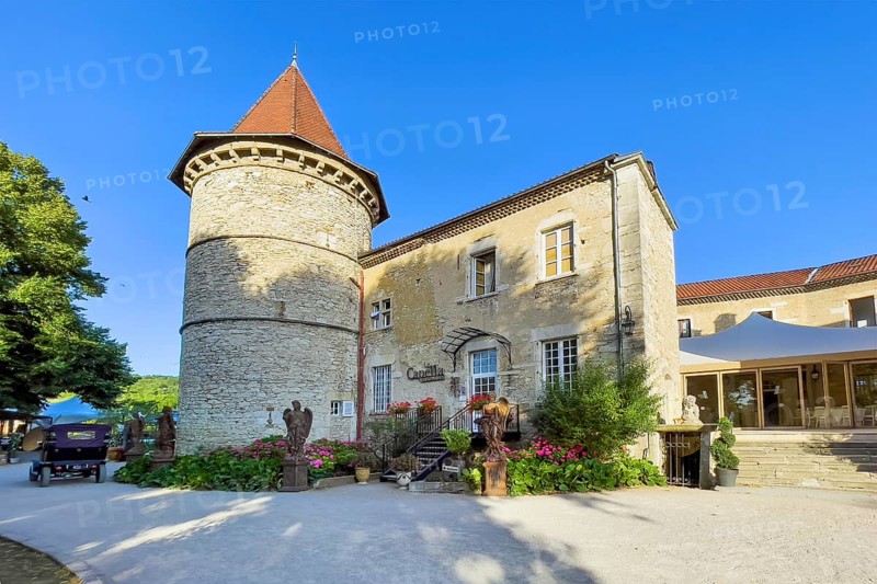 Tower of Chateau de Chapeau Cornu