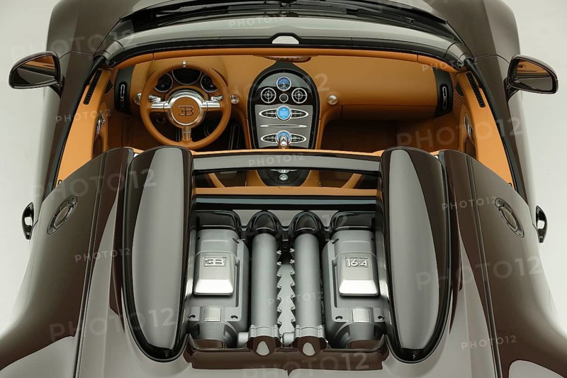 Sports car special model Rembrandt Bugatti from the series Les Legendes de Bugatti. The model