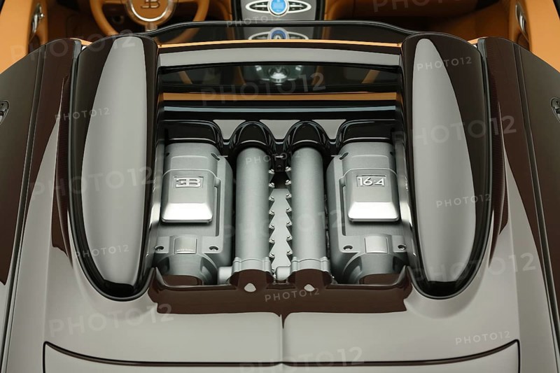 Sports car special model Rembrandt Bugatti from the series Les Legendes de Bugatti. The model