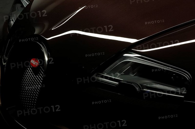 Sports car special model Rembrandt Bugatti from the series Les Legendes de Bugatti. The model